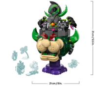 LEGO Super Mario Prinz Florian & Schloss Bowser -...