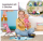 BABY born 832790 Weekend Fischen - Puppenzubehör Angel-Set mit bunt bedruckten Liegestuhl mit Ablagetischchen, Flasche, Korb, Enten und Angel sowie pinkem Longshirt, Pink