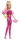 Barbie Deluxe Style-Puppe #5 in rosafarbenem Metallic-Outfit, blond, mit glitzerndem Korsett-Top und glänzender Hose mit Accessoires wie Einer rosafarbenen Kette und Einer Handtasche, JFP40