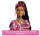 Barbie Deluxe Style-Puppe #6 mit korallfarbenem Metallic-Kleid und ballonförmigem Saum, schwarzhaarigem Pferdeschwanz und verschiedenen Accessoires wie Sonnenbrille, Schmuck und Handtasche, JFP41