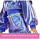 Barbie Deluxe Style-Puppe #7 mit blauem Metallic-Top und Rock, welligen braunen Haaren und Accessoires wie Silberschmuck, Kristall-Handtasche und Sonnenbrille, JFP42