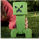 Mattel Minecraft Große Actionfiguren, 30 cm große, bewegliche Creeper-Sammelfigur, inspiriert von Ein Minecraft Film, JFR66, [Mehrfarbig]