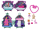 Polly Pocket Holiday-Kompakt-Packung mit 2 Stück