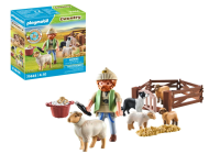 PLAYMOBIL Country 71444 Junger Schäfer mit Schafen,...