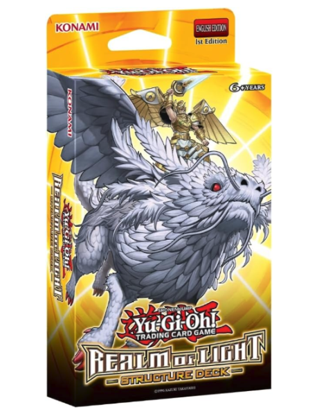 Yu-Gi-Oh! TRADING CARD GAME Structure Deck Realm of Light Unlimited  Deutsche Ausgabe, Mehrfarbig