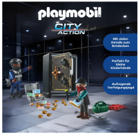 PLAYMOBIL City Action 70908 Starter Pack Tresorknacker, Spielzeug für Kinder ab 4 Jahren