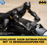 Spin Master DC Comics, Batman, Batcycle + 30cm Batman Action Figur, ab 4 Jahren