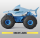 Monster Jam Megalodon Storm, RC Truck, Amphibienfahrzeug in Hai-Optik für Land und Wasser, Maßstab 1:15 - kinderleichte Bedienung, ab 4 Jahren, Blue