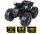 DC Batman All-Terrain Batmobile, ferngesteuertes Amphibienfahrzeug für Land und Wasser mit Platz für 1x 10cm Batman-Actionfigur