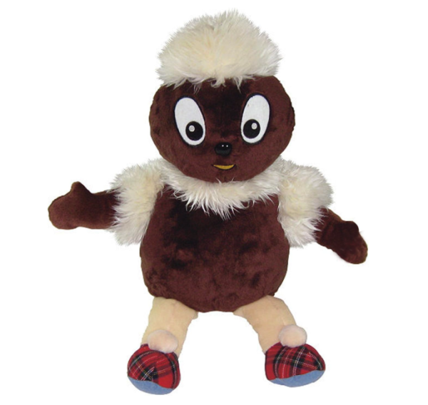HEUNEC 119673 - Sandmann "Quatsch-Platsch-Pitti", 30cm mit Soundchip, Brown
