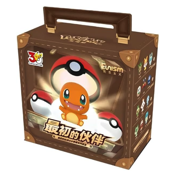 Pokemon Funism 30th First Partner Blind Box mit 3 Starter Figuren