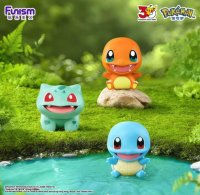 Pokemon Funism 30th First Partner Blind Box mit 3 Starter Figuren