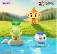 Pokemon Funism 30th First Partner Blind Box mit 3 Starter Figuren